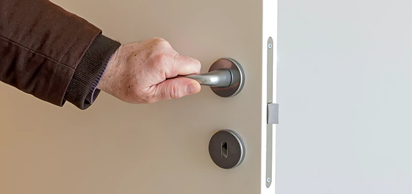 Restroom Locks Privacy Bolt Installation in Ventura, California